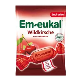 EM-EUKAL Bonbons aux cerises sauvages sans sucre, 75 g