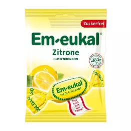 EM-EUKAL Bonbons au citron sans sucre, 75 g