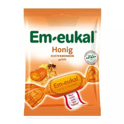 EM-EUKAL Bonbons fourrés au miel sucrés, 75 g EM-EUKAL Bonbons fourrés au miel sucrés, 75 g