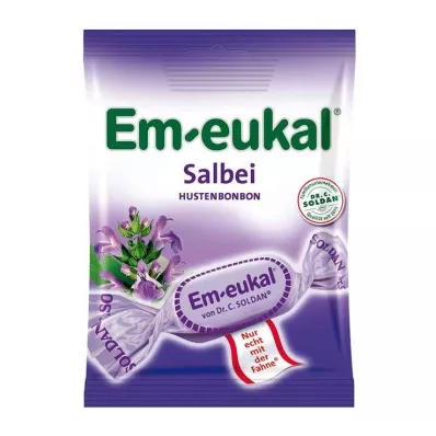 EM-EUKAL Bonbons à la sauge, avec sucre, 75 g