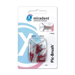 Brosse interdentaire Miradent Pic-Brush x-large bore, 12 pc