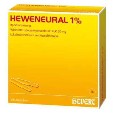 HEWENEURAL Ampoules à 1%, 100X2 ml