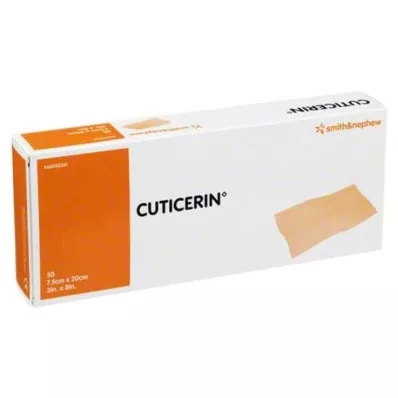 Gaze Cuticerin 7,5x20cm avec sat, 50 pc