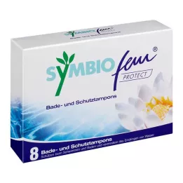 SYMBIOFEM Tampon de bain et de protection Protect, 8 pièces
