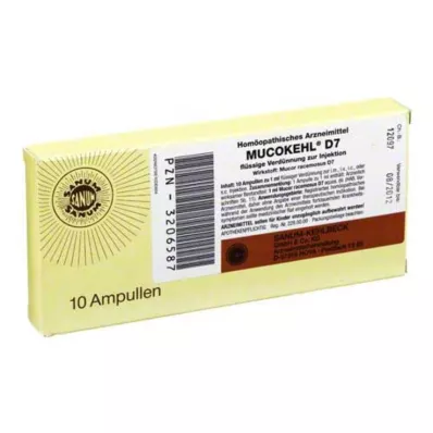 MUCOKEHL Ampoules D 7, 10X1 ml