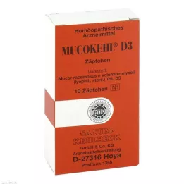 MUCOKEHL Suppositoires D 3, 10 pces