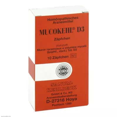 MUCOKEHL Suppositoires D 3, 10 pces