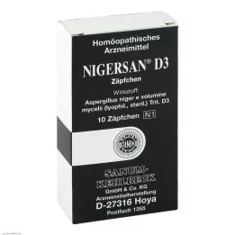 NIGERSAN Suppositoires D 3, 10 pces