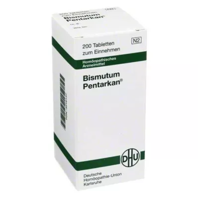 BISMUTUM PENTARKAN Comprimés, 200 pcs