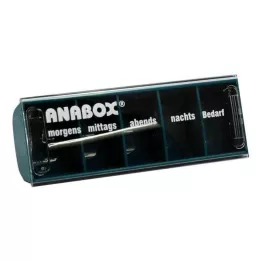 ANABOX Boîte journalière turquoise, 1 pc