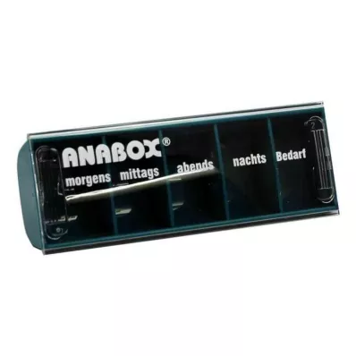 ANABOX Boîte journalière turquoise, 1 pc