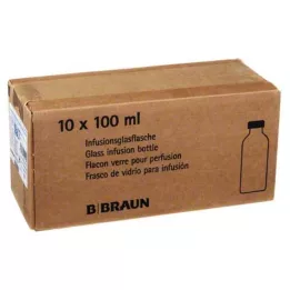 KOCHSALZLÖSUNG Flacon en verre 0,9%, 10X100 ml
