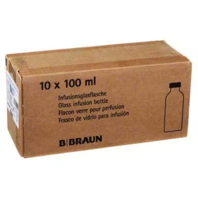 KOCHSALZLÖSUNG Flacon en verre 0,9%, 10X100 ml