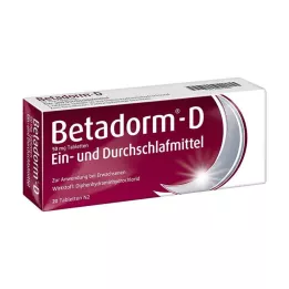 BETADORM Comprimés D, 20 pc