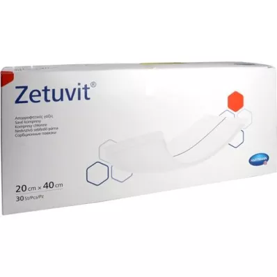 ZETUVIT Compresses absorbantes non stériles 20x40 cm, 30 pces