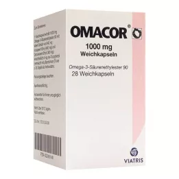 OMACOR 1.000 mg capsules molles, 28 pièces
