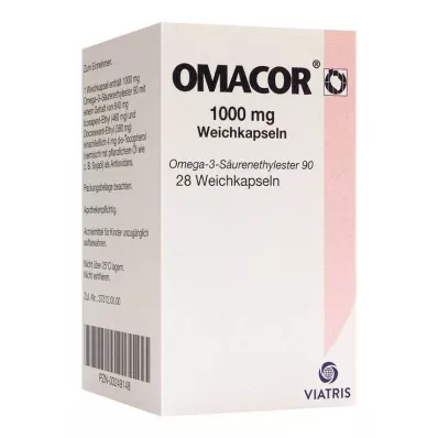 OMACOR 1.000 mg capsules molles, 28 pièces