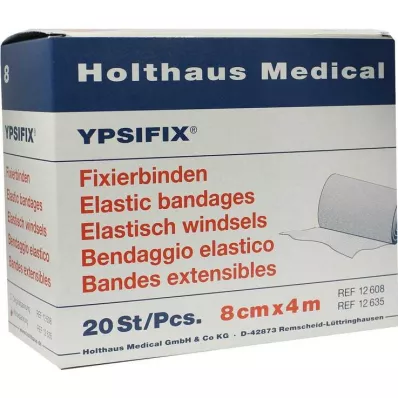 FIXIERBINDE Ypsifix élastique 8 cmx4 m en vrac, 20 pces