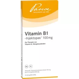 VITAMIN B1 INJEKTOPAS 100 mg Solution injectable, 10X2 ml