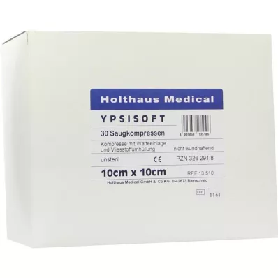 SAUGKOMPRESSEN Ypsisoft non stérile 10x20 cm, 30 pces SAUGKOMPRESSEN Ypsisoft non stérile 10x20 cm, 30 pces