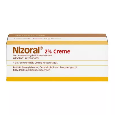 NIZORAL Crème 2% 15g, 15 ml