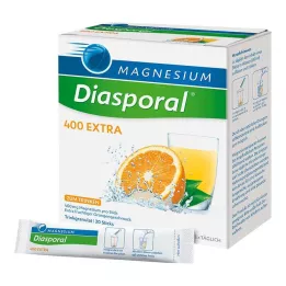MAGNESIUM DIASPORAL 400 Extra granulés à boire, 20 pièces