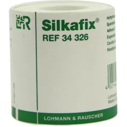 SILKAFIX Pansement adhésif 5 cmx5 m, bobine plastique, 1 pc