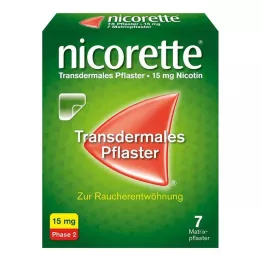 NICORETTE TX Patch 15 mg, 7 pces