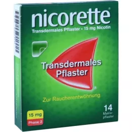 NICORETTE TX Patch 15 mg, 14 pièces
