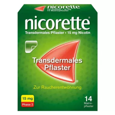 NICORETTE TX Patch 15 mg, 14 pièces