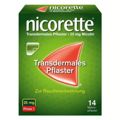 NICORETTE TX Patch 25 mg, 14 pièces