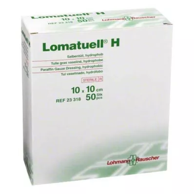 LOMATUELL H Tulle à pommade 10x10 cm stérile, 50 pces