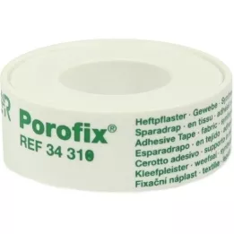 POROFIX Pansement adhésif 1,25 cmx5 m, 1 pc