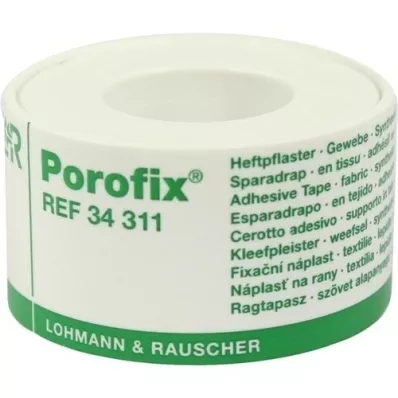 POROFIX Pansement adhésif 2,5 cmx5 m, 1 pc