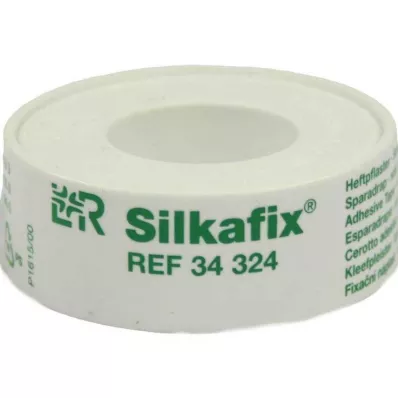 SILKAFIX Pansement adhésif 1,25 cmx5 m, bobine plastique, 1 pc