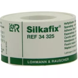 SILKAFIX Pansement adhésif 2,5 cmx5 m, bobine plastique, 1 pc