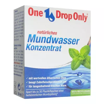 ONE DROP Bain de bouche concentré Only Natural, 50 ml