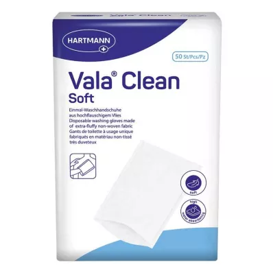 VALACLEAN Gants de toilette jetables soft, 50 pces