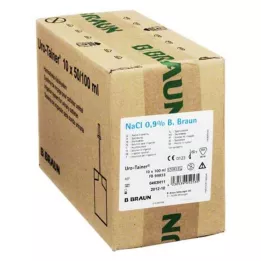 URO TAINER Solution de chlorure de sodium 0,9%, 10X100 ml