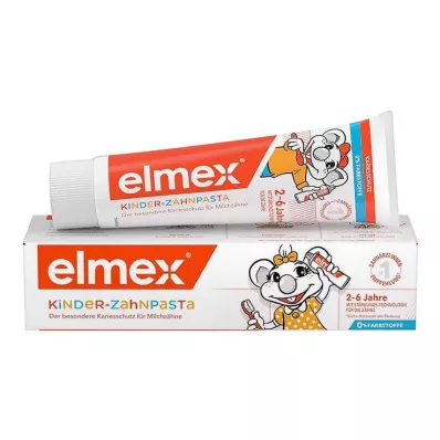 ELMEX Boîte pliante de dentifrice pour enfants, 50 ml ELMEX Boîte pliante de dentifrice pour enfants, 50 ml