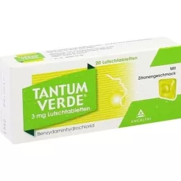 TANTUM VERDE 3 mg Pastilles au goût de citron, 20 pces