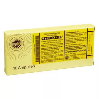 CITROKEHL Ampoules, 10X2 ml