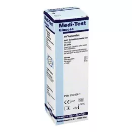 MEDI-TEST Bandelettes de test du glucose, 50 pièces