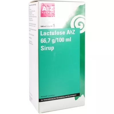 LACTULOSE AbZ 66,7 g/100 ml de sirop, 1000 ml