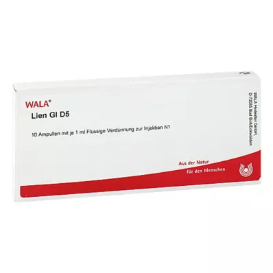 Lien GL D 5 ampoules, 10X1 ml