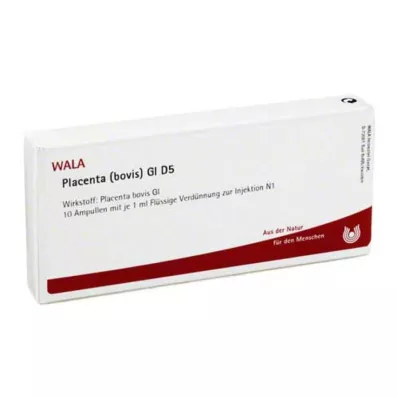 Placenta Bovis GL D 5 ampoules, 10X1 ml Placenta Bovis GL D 5 ampoules, 10X1 ml