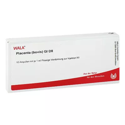 Placenta Bovis GL D 8 ampoules, 10X1 ml Placenta Bovis GL D 8 ampoules, 10X1 ml
