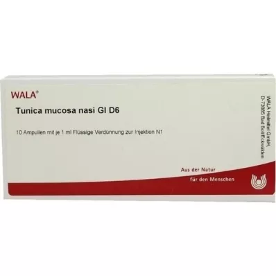 TUNICA muqueuse nasale GL D 6 ampoules, 10X1 ml