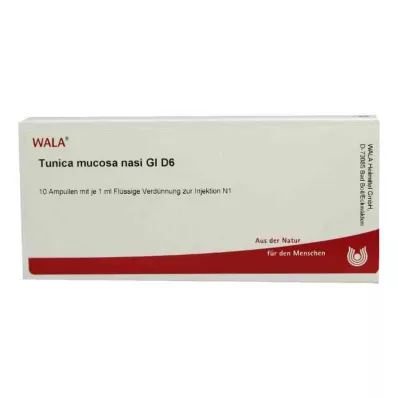 Tunique muqueuse nasale Gl D6 ampoules (10x1 ml)