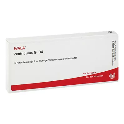 Ventricule GL D 4 ampoules, 10X1 ml Ventricule GL D 4 ampoules, 10X1 ml